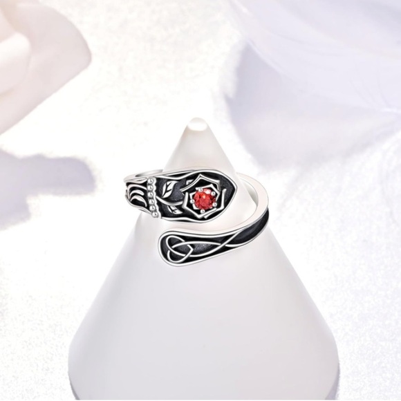 Beauty and the Beast Belle Rose Vintage Spoon Ring - Picture 5 of 7